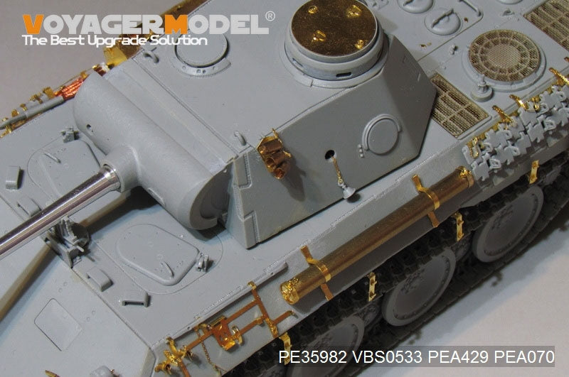 Voyager Model PE35982 WWII German Panther D Tank Early version Basic For TAKOM 2103 1/35 – obrázek 8