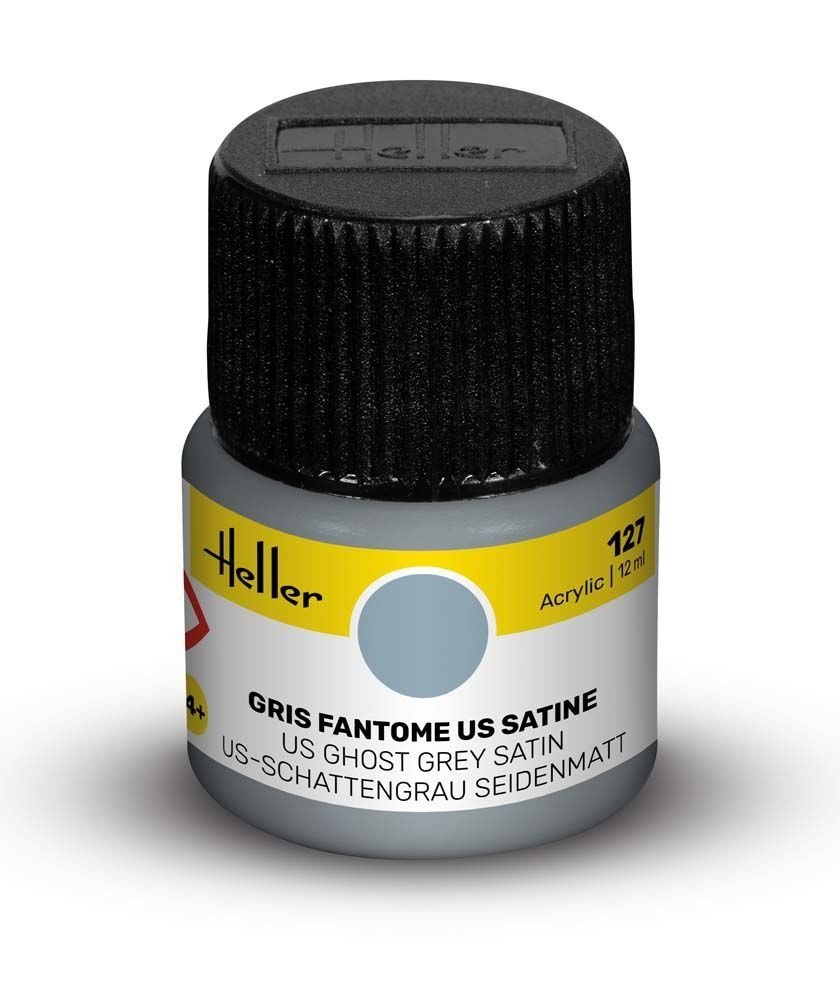 Heller 9127 127 US Ghost Gray - Satin 12ml