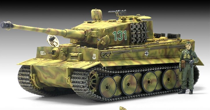 Academy 13287 GERMAN TIGER I Ver. MID 1/35 – obrázek 2