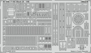 Eduard 491048 F-16C Block 25 1/48 TAMIYA – image 2
