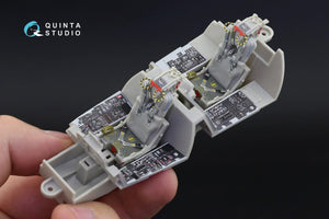 Quinta Studio QD32036 F-4D 3D-Printed &amp;amp; colored Interior on decal paper (Tamiya) 1/32 – Bild 5