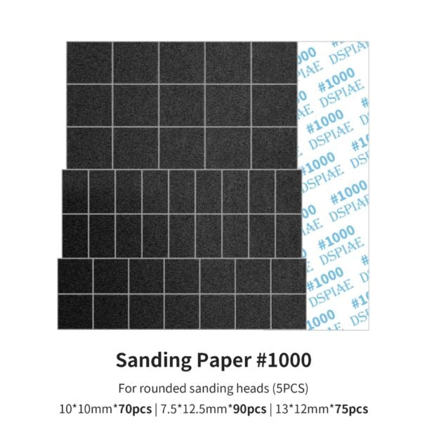 DSPIAE MSP-ES10 Sanding Paper 1000 Grit