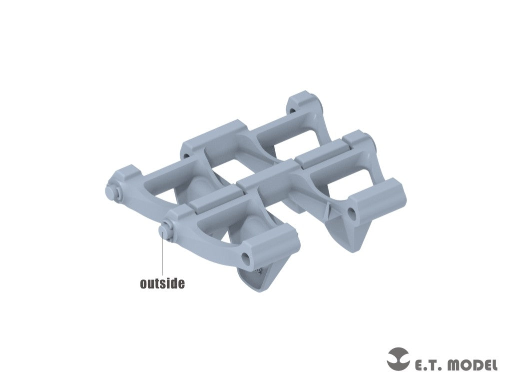 ET Model P35-400 WWII German Pz.Kpfw.I Workable Track (3D Printed) For DRAGON/HOBBYBOSS/TAKOM Kit 1/35 – obrázek 3
