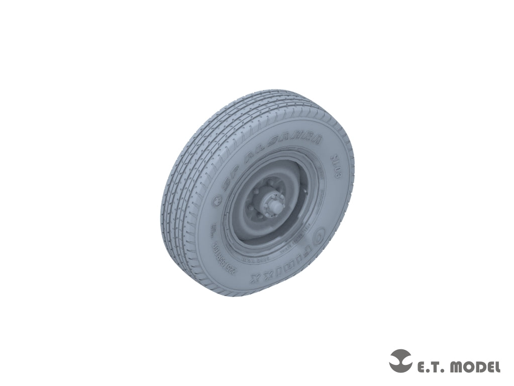 ET Model P35-162 PICK UP Truck Sagged Wheels Type.1 1/35 – image 3