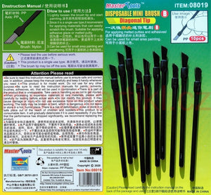 Trumpeter 08019 Disposable Mini Diagonal Brush (10 pcs) – image 2