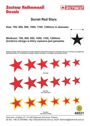 Techmod 48021 - Soviet Red Stars WWII 1/48 – image 2
