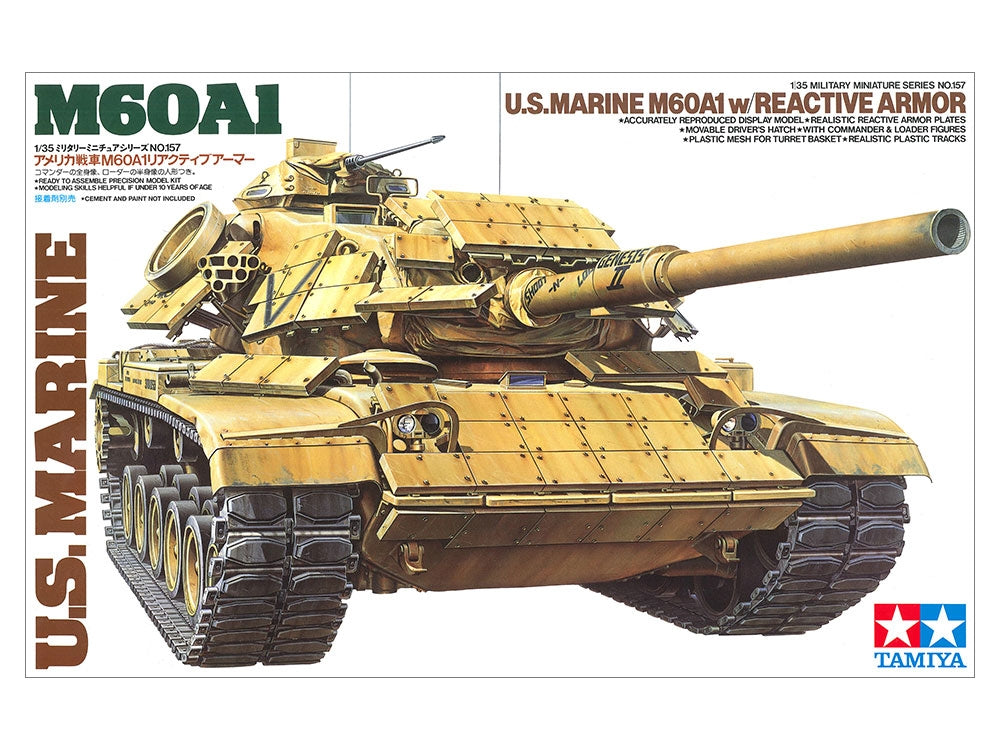Tamiya 35157 US M60A1 w/Reactive Armor (1/35) – obrázek 2