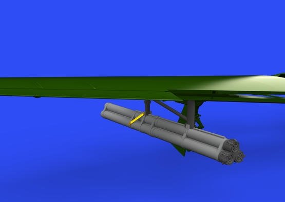 Eduard 648577 P-51D Bazooka rocket launcher 1/48 for Eduard – Bild 2