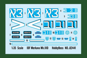 Hobby Boss 82441 IDF Merkava Mk.IIID 1/35 – obrázek 2