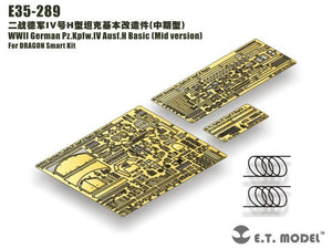 ET Model E35-289 WWII German Pz.Kpfw.IV Ausf.H Basic (Mid version) For DRAGON 1/35 – obrázek 2