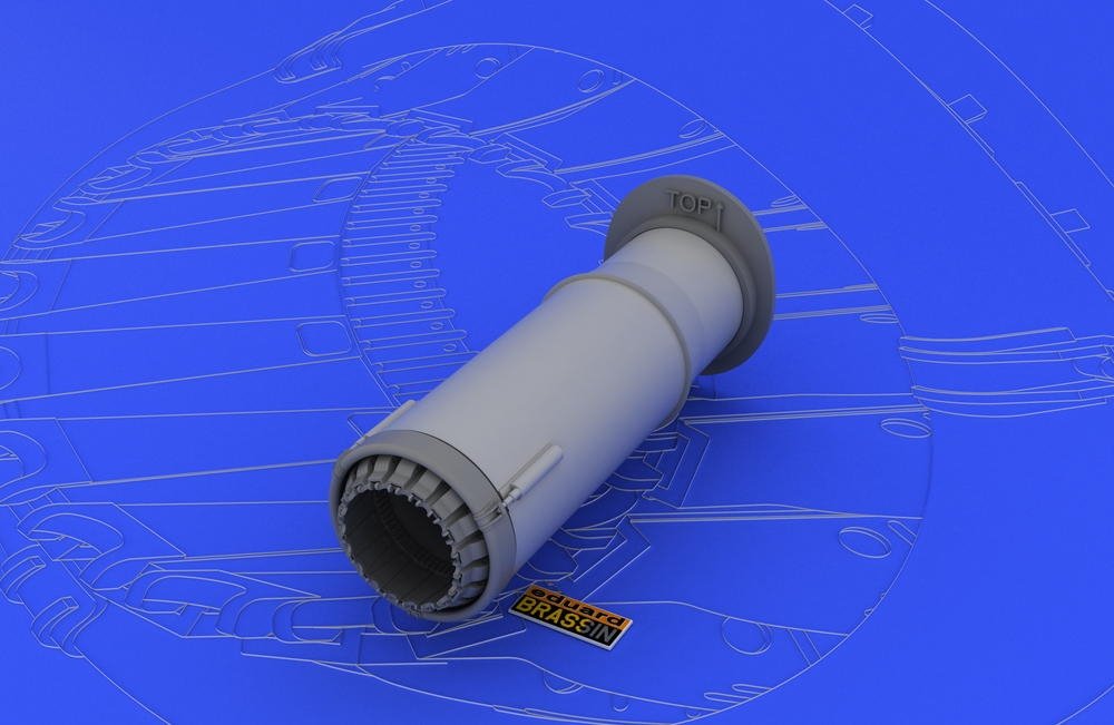 Eduard 648027 MiG-21MF/ SMT exhaust nozzle 1/48 (Eduard) – Bild 3