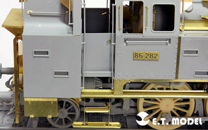 ET Model A35-001 Steam Locomotive BR86 DRG For TRUMPETER 00217 1/35 – obrázek 15