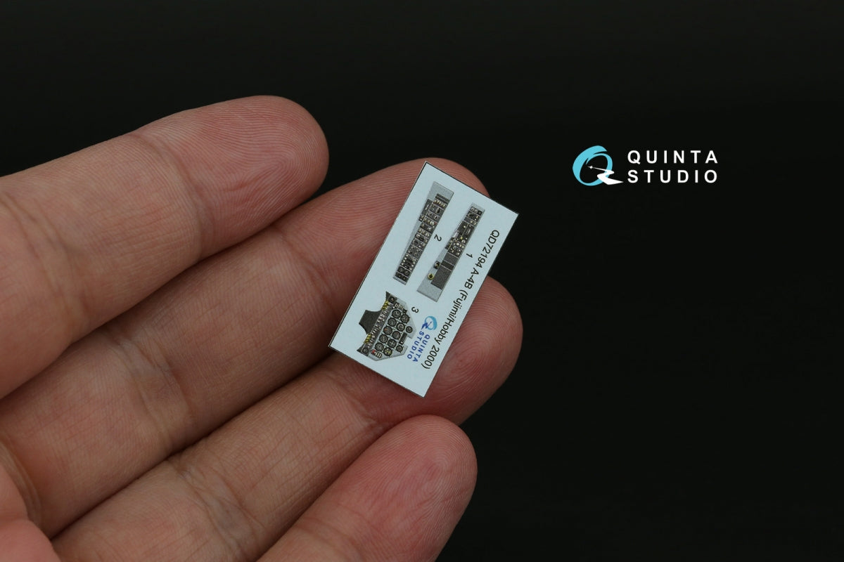Quinta Studio QD72194 A-4B 3D-Printed &amp;amp; colored Interior on decal paper (Fujimi/Hobby 2000) 1/72 – image 4