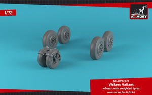 Armory Models AW72421 AW Valiant wheels w/ weighted tires 1/72 – image 4
