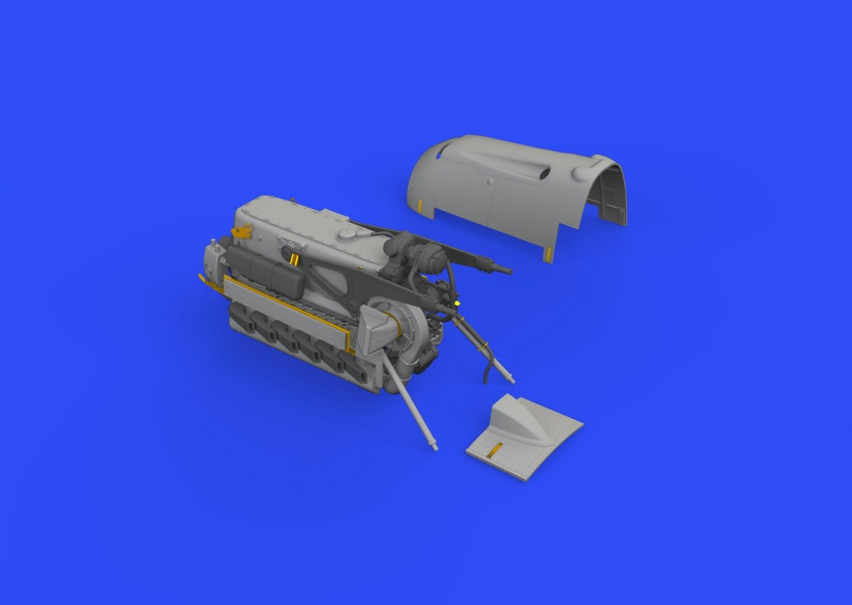 Moteur Bf 109E Eduard 632137 EDUARD 1/32 – image 3