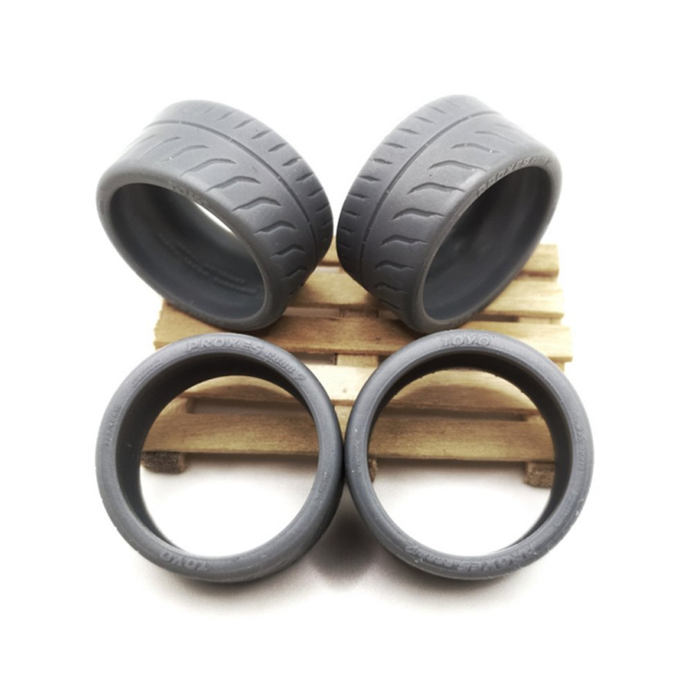 Yamamoto YMPRIM19 Semi Slick Tires 18&amp;quot; Type 1 1/24 – Bild 2