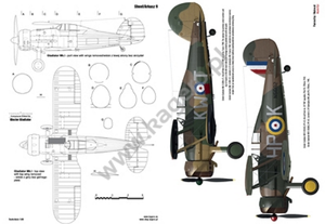 Kagero 7094 Gloster Gladiator Mk. I, I Trop, II, II Meteo, Sea Gladiator, J-8 EN/PL – obrázek 5
