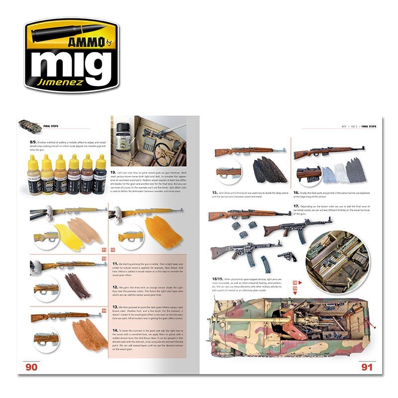 Ammo of Mig Jimenez 6204 ENCYCLOPÉDIE DES TECHNIQUES DE MODÉLISME – VÉHICULES BLINDÉS VOLUME 5 – FINAL ACCENTS (Polonais) – image 9