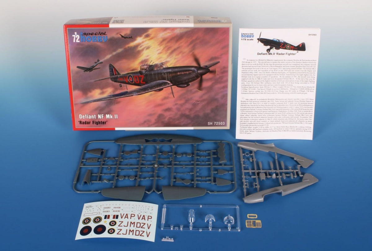 Special Hobby 72503 Defiant NF Mk.II &amp;#39;Radar Fighter&amp;#39; 1/72 – imagen 2