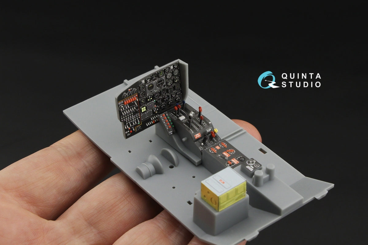 Quinta Studio QDS-32250 A-26C Invader 3D-Printed &amp;amp; coloured Interior on decal paper (Hobby Boss) (with 3D-printed resin parts) 1/32 – zdjęcie 8
