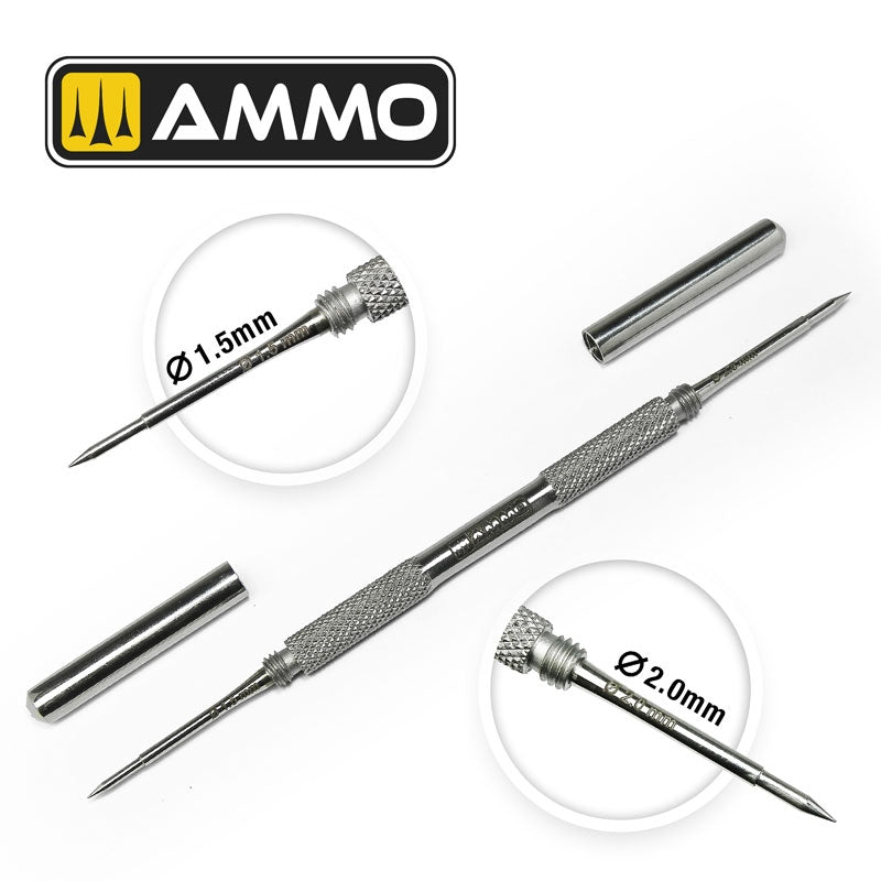 AMMO by Mig Jimenez 8549 Standard Scriber 1.5mm 2mm