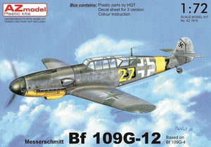 AZ Modèle AZ7616 Bf 109G-12 1/72