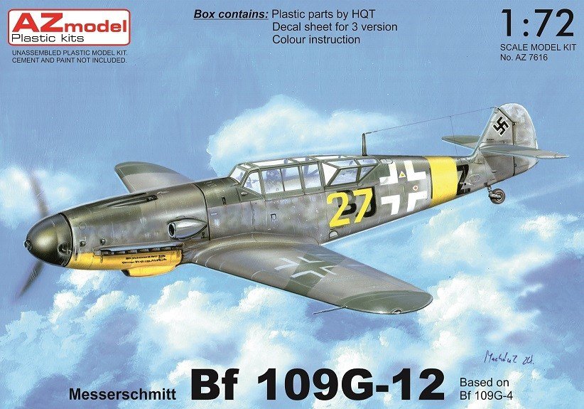 AZ Modèle AZ7616 Bf 109G-12 1/72