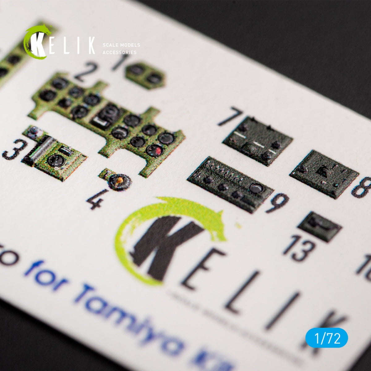 KELIK K72049 A6M3 ZERO - INTERIOR 3D DECALS FOR TAMIYA KIT 1/72 – image 3