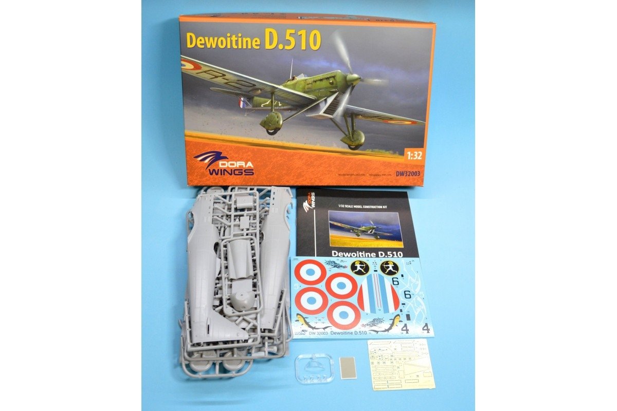 Dora Wings 32003 Dewoitine D.510 1/32 – image 3