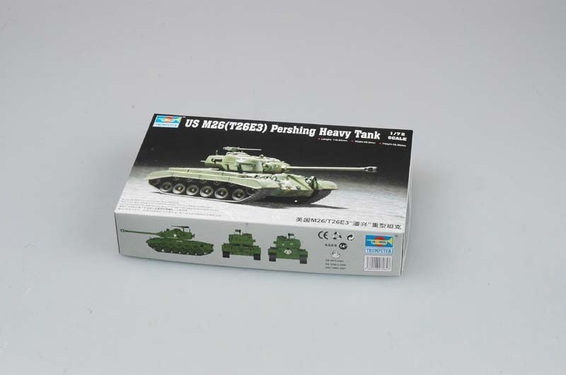 Trumpeter 07264 US M26(T26E3) Pershing Heavy Tank 1/72 – image 2