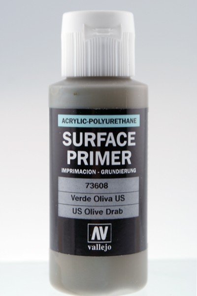 Vallejo 73608 Surface Primer US Olive Drab 60ml