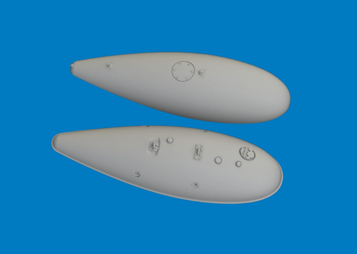 Eduard 6481084 P-40 75gal drop tank PRINT Eduard 1/48 – immagine 3