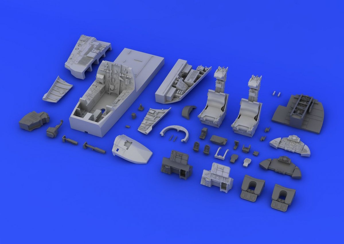 Eduard 648228 F-4J cockpit 1/48 (ACADEMY) – Bild 4