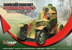 Mirage Hobby 355020 ARMORED CAR MODEL 1934/II (Polish and German version) (1/35)