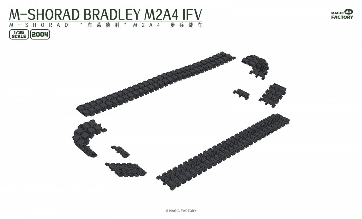 Magic Factory 2004 M-SHORAD Bradley M2A4 IFV 3-in-1 1/35 – obrázek 13