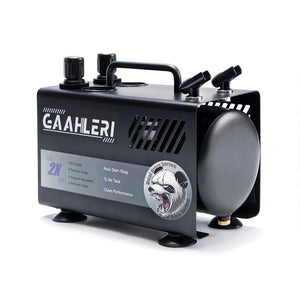 Gaahleri 43127 Dual Drive Series Airbrush Kit Compressor GT-918 – obrázek 2