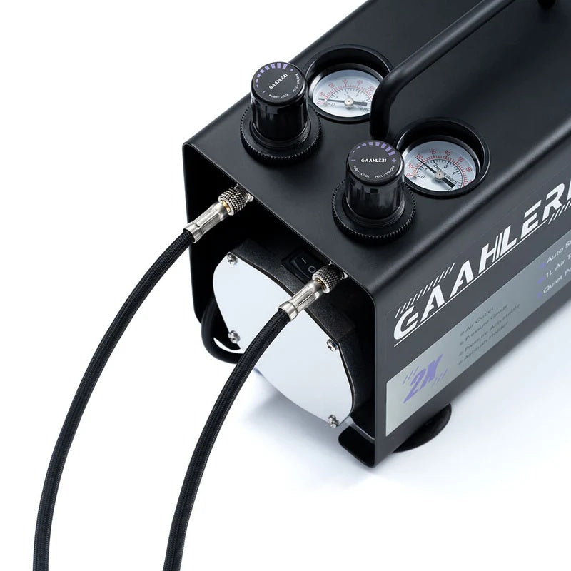 Gaahleri 43127 Dual Drive Series Airbrush Kit Compressor GT-918 – obrázek 3