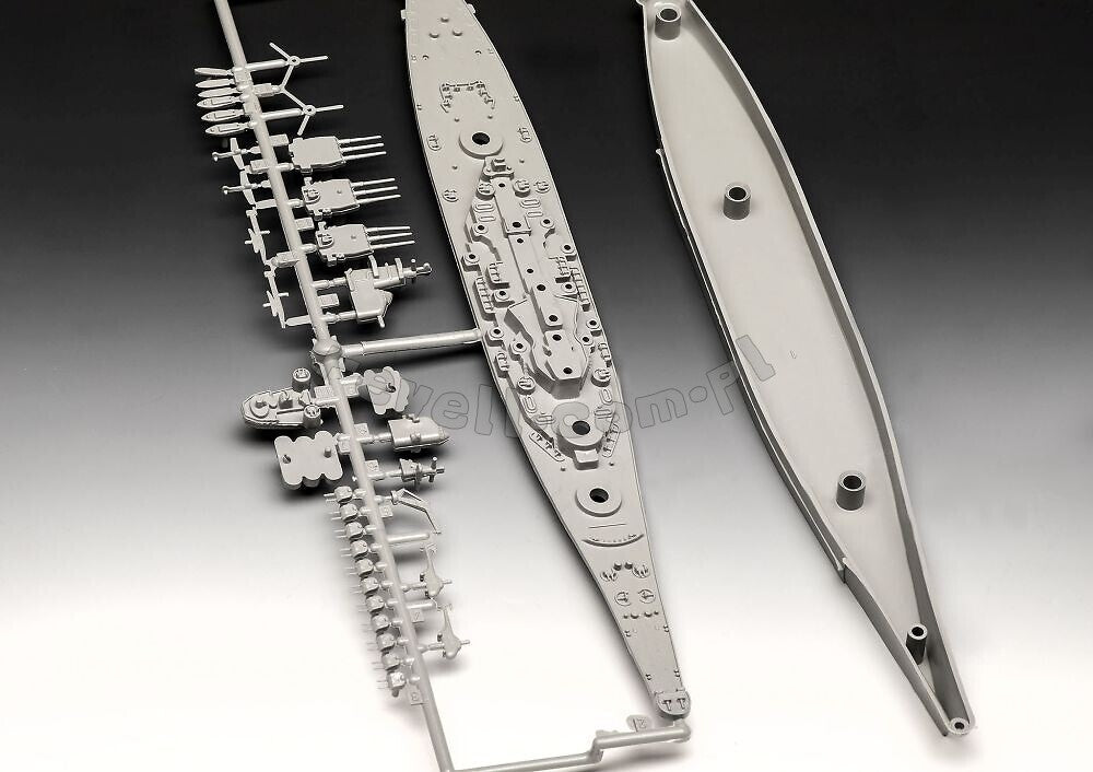 Revell 65183 USS New Jersey Model Set 1/1200 – imagen 7