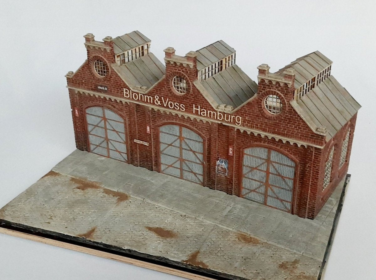 RT-Diorama 35285 Diorama-Base: &amp;quot;Industrial Hangars&amp;quot; 1/35 – image 16