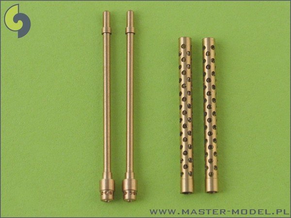 Master AM-32-008 Japanese Type 97 7.7mm machine gun barrels (2pcs) (1/32)