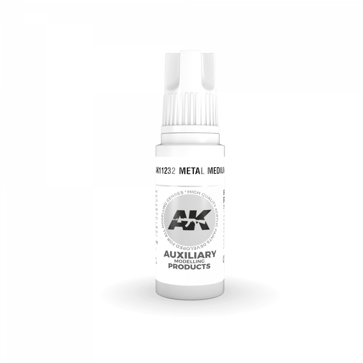 AK Interactive AK11232 METAL MEDIUM – AUXILIARY 17ml – image 2