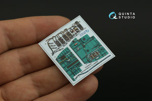 Quinta Studio QD48417 F-15C Eletronics bay 3D-Printed colored Interior on decal paper (Academy) 1/48 – immagine 2