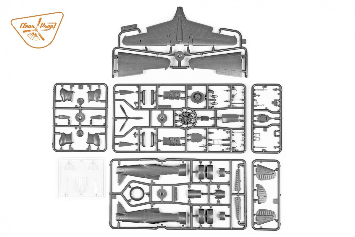 Clear Prop! CP72021 H-75O Hawk STARTER KIT 1/72 – zdjęcie 6
