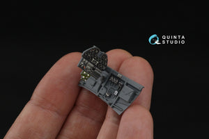 Quinta Studio QD48587 P-40E Warhawk 3D-Printed &amp;amp; colored Interior on decal paper (Eduard) 1/48 – image 11