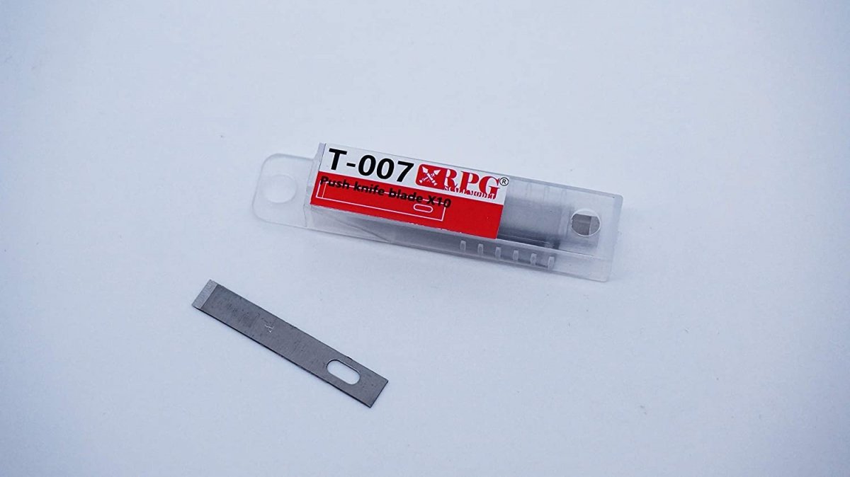 RPG MODEL T-007 Push knife blade x10 piece set / blades