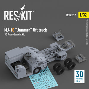 RESKIT RSK32-0007 MJ-1C "Jammer" lift truck (3D Printed model kit) 1/32