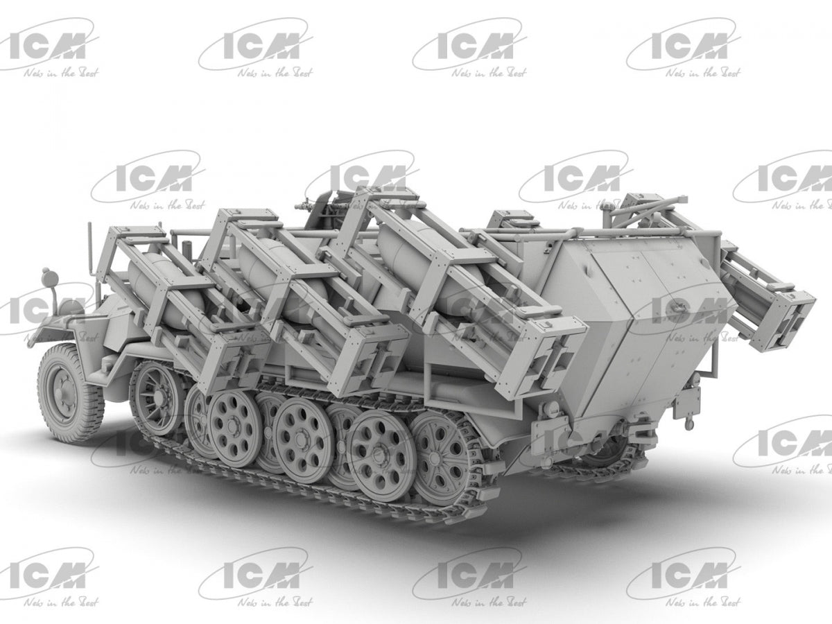 ICM 35107 "Stuka zu Fuss" Sd.Kfz. 251/1 Ausf.B WWII German MLRS 1/35