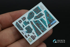 Quinta Studio QDS+48516 Mi-24P Hind-F 3D-Printed colored Interior on decal paper (Trumpeter) (small version) (with 3D-printed resin parts) 1/48 – image 4