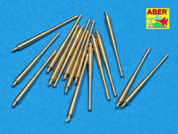Aber 350L-13 Ensemble de 16 canons SFLAK de 105 mm SKC/33 utilisés dans l'affût C/31 pour les navires de guerre allemands (1/350)