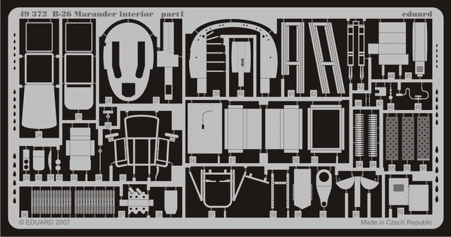 Eduard 49372 B-26 interior 1/48 Revell – image 2